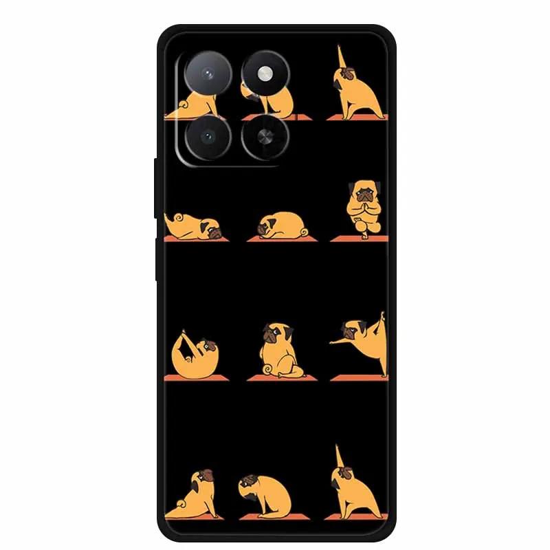 Чехол для телефона Motorola G86 G56 G 86 G 56 Coque Черный Силиконовый Мягкая Задняя Крышка Для Motorola G86 Power Edge 60 60S Чехол Мультяшный