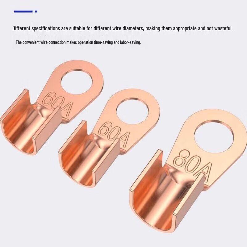 Copper Open Barrel Wire Terminals