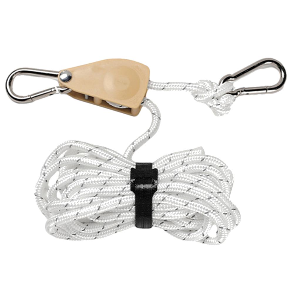 4M Кемпинговая палатка Крепежная веревка Регулируемый парашютный нейлоновый шнур Тентовый трос Трещотка Вешалка Блок Крюк Стяжной ремень