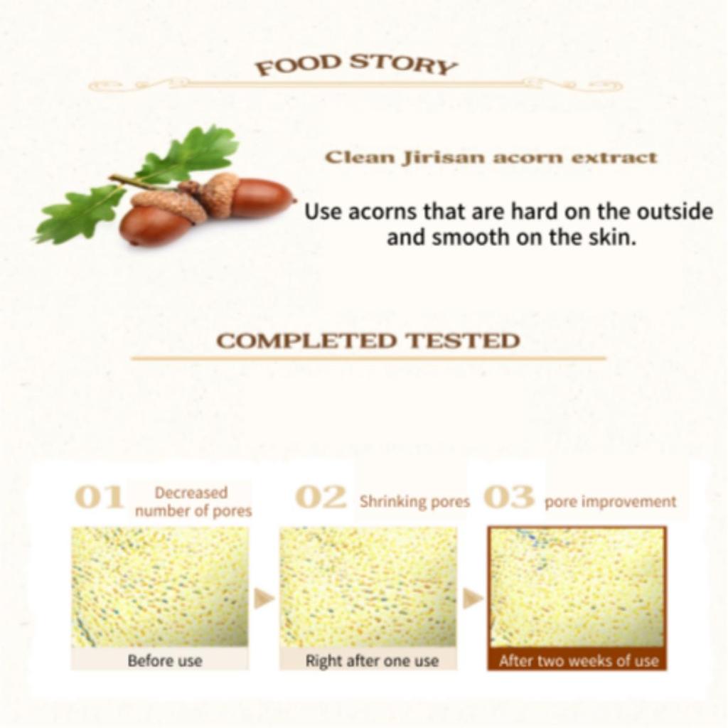 Skinfood НОВАЯ пептидная подушечка для пор Acorn
