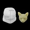 Милая Злая Кошка Животное Форма для Свечи 3D Абстрактные Формы для Заливки Смолой Эпоксидной для Домашнего Декора Украшение Форма для Ароматерапии