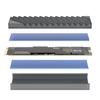 Compactly M.2 2280 SSD Heatsink Easy Installation Seamlessly Integration With PC Components for Desktop PC Workstations