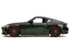 JADA TOYS Fast Furious Nissan Z 2023 Green X Nissan Mini Car 34791 1/24 & F&F [Предмет]
