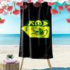 AEK Larnaca Print Beach Towel, Large Soft Quick Dry Towel for Beach Camping Swimming