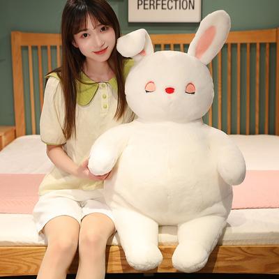 Длинные уши кролика Peluche, игрушки, милый успокаивающий кролик, плюшевая подушка, подушка для сна, кавайный подарок для девочек