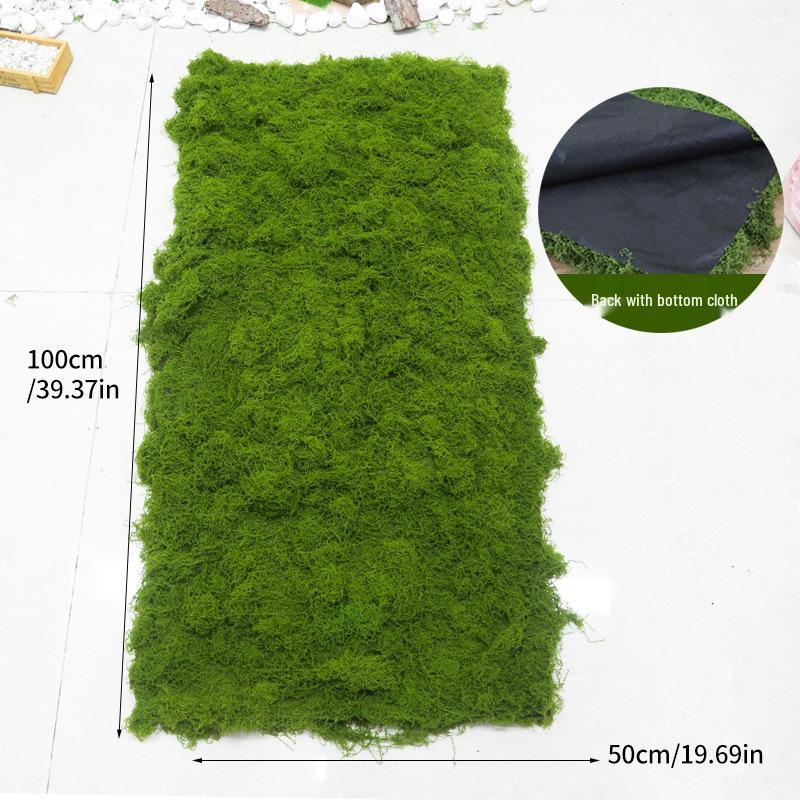 Artificial Moss Silk Carpet for Micro Landscape and Potted Plant Decorations