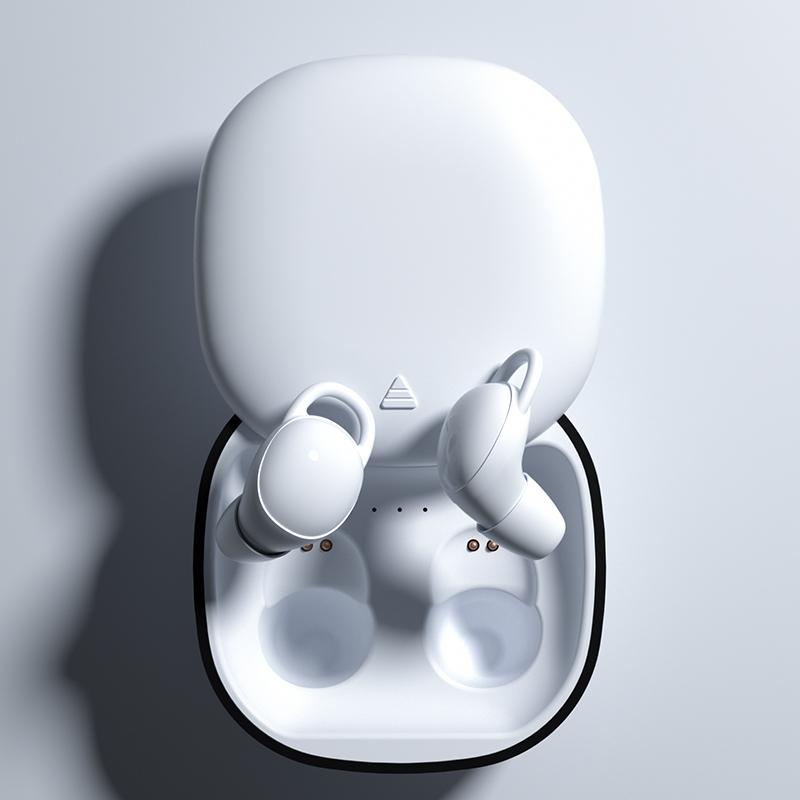 VAORLO Для наушников для сна Bluetooth 5,2 ASMR наушники мини-вкладыши с шумоподавлением гарнитура безболезненное ношение высокая совместимость