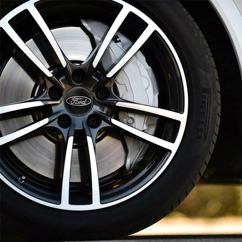 BQYI9 4PCS 60mm Car Styling Wheel Center Hub Caps Rim Cover Badge Emblem For Ford Focus MK2 MK3 Mondeo Escape Kuga Ranger Fusion S-MAX