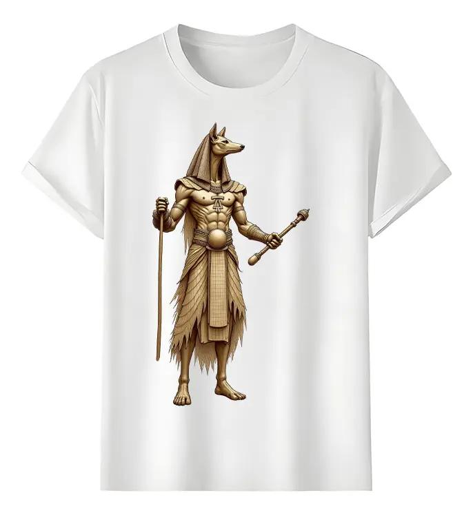 Tshirt Muscle Freaks Anubis Estilo Egipcio Antiguo Mythology
