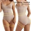 Postpartum Buttock-Lifting Seamless Shaper Women's Bodysuit with Straps for Tummy Control and Figure Sculpting