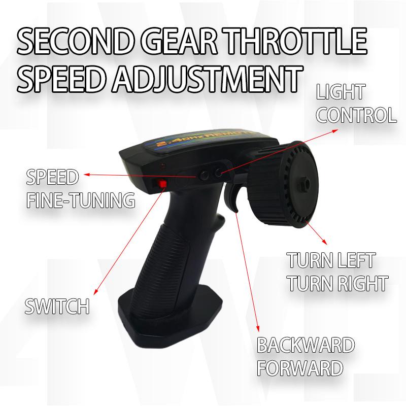 Высокоскоростная RC дрифт-машина: Перезаряжаемая электрическая игрушка с полным приводом для детей