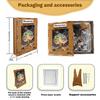 Starry Sky Fortune Tree Puzzle Decorative Ornament High-End Light Transmission Acrylic Puzzle
