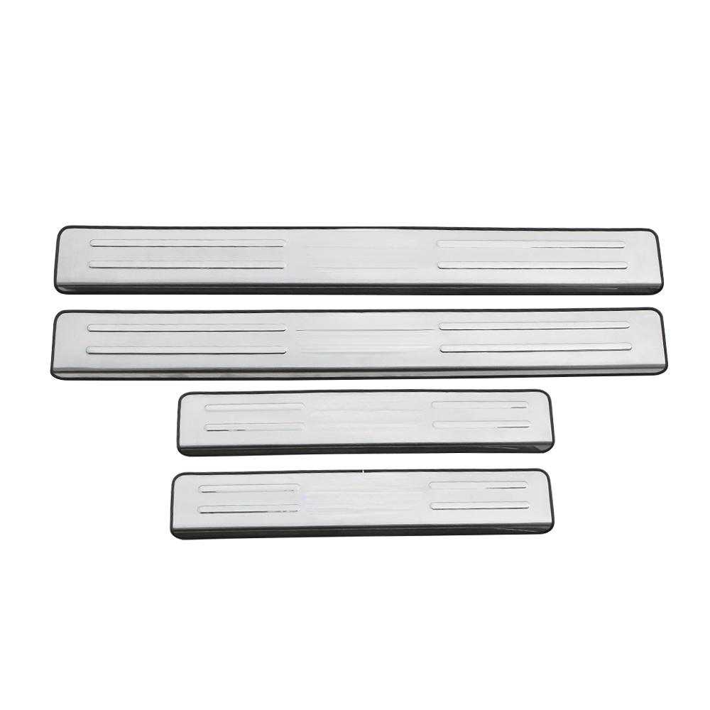 Стайлинг автомобиля для Volkswagen VW Golf 7 MK7 2014-комплекты накладок на пороги автомобиля, накладка