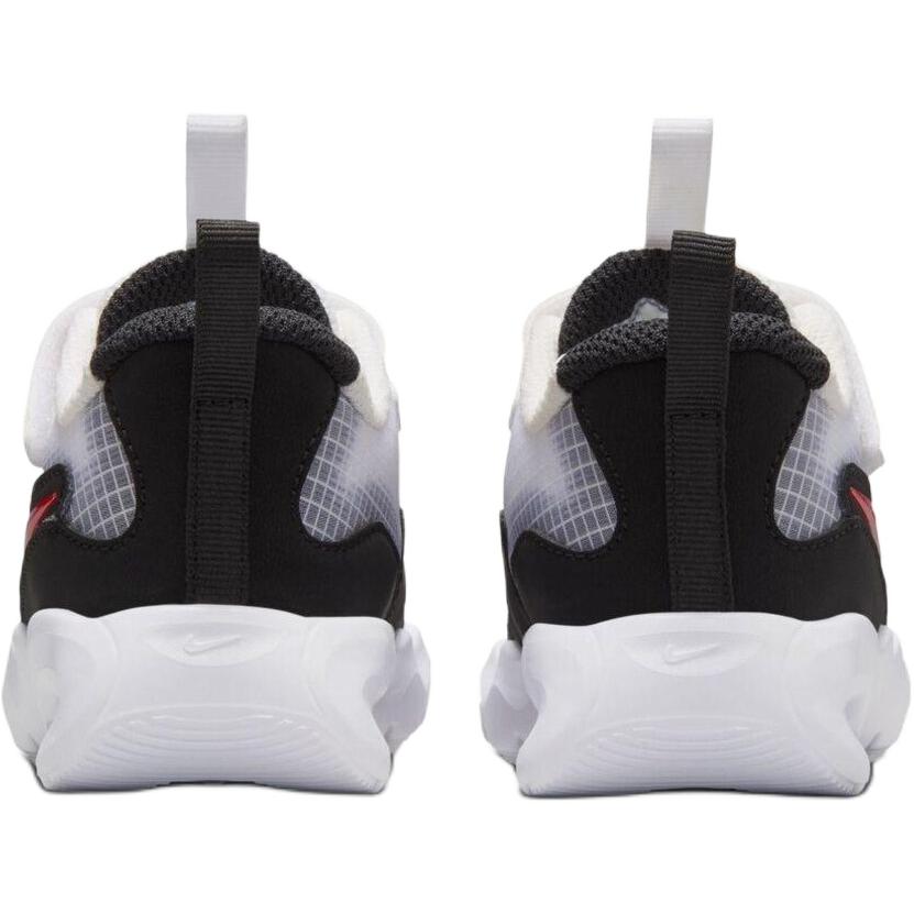 Nike Air Max Nova TD Белые Черные Красные Детские Кроссовки Университетский Красный FN4461-102