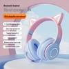 Игровая Bluetooth-гарнитура OIMG со светящимися кошачьими ушками
