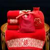 Towel Pure Cotton < Unk > Towel Wedding Wedding Gift Red Towel Absorbs Water and Does Not Shed Hair Face Towel