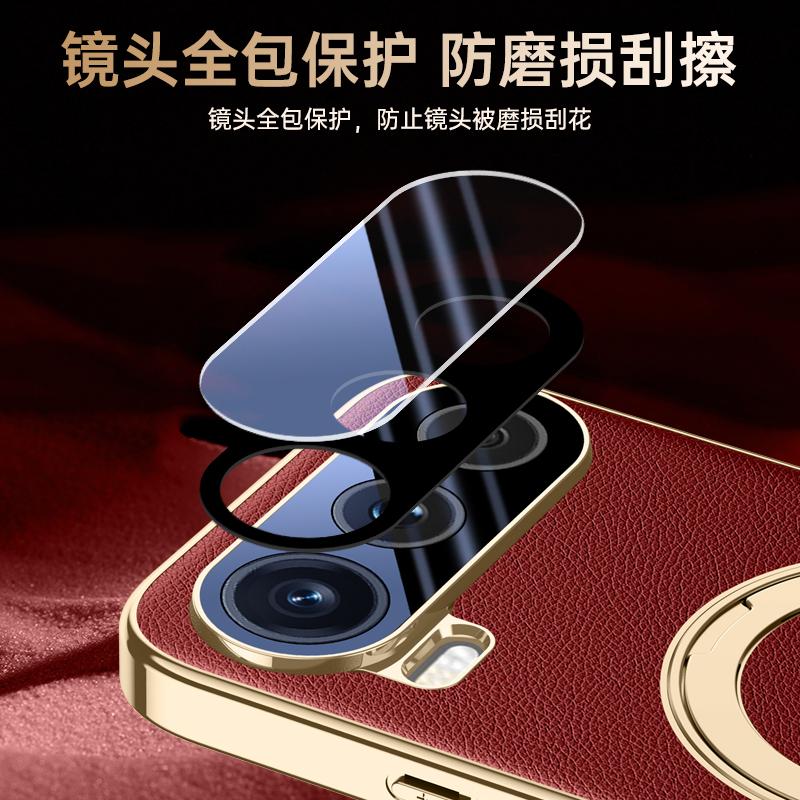 Чехол для Honor 600 и Honor 600 Pro, Деликатная кожа, Встроенный магнит, Подставка с поворотом на 360°, Покрытая защитная крышка для экрана