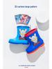 Нескользящие ПВХ резиновые сапоги Ultraman Tiga Zero для мальчиков 2-8 лет