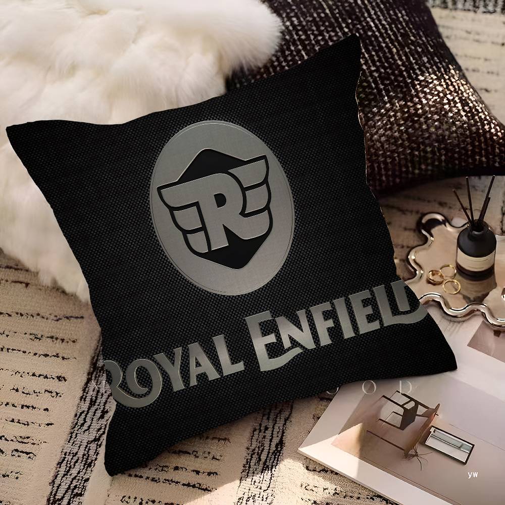 RROYALS EENFIELDS Logo Personalized Pillow Cover Kids Bedroom Wild Party Decor Pillowcase Kid Birthday Shower Gift