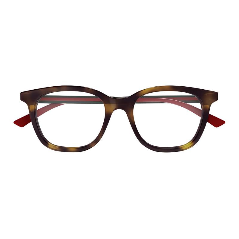 Gucci Очки [Доступные диоптрии] Оригинальный дизайн, интегрированные 002 (Рамка Havana/прозрачная линза) 50 пылесборников + футляр для очков (Случайный цвет)