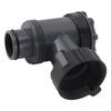 Swimming Pool Plunger Valve 38mm ABS Anti Clogging Efficient On Off Plunger Valves for Replacement