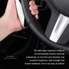 Environmentally Friendly ABS Base Automobile Steering Wheel Cover Odorless High Strength Impact