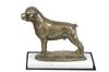Rottweiler, Rott, Rottie - Dog Figurine, Statue On White Marble, Trophy for Dog Show Exhibition