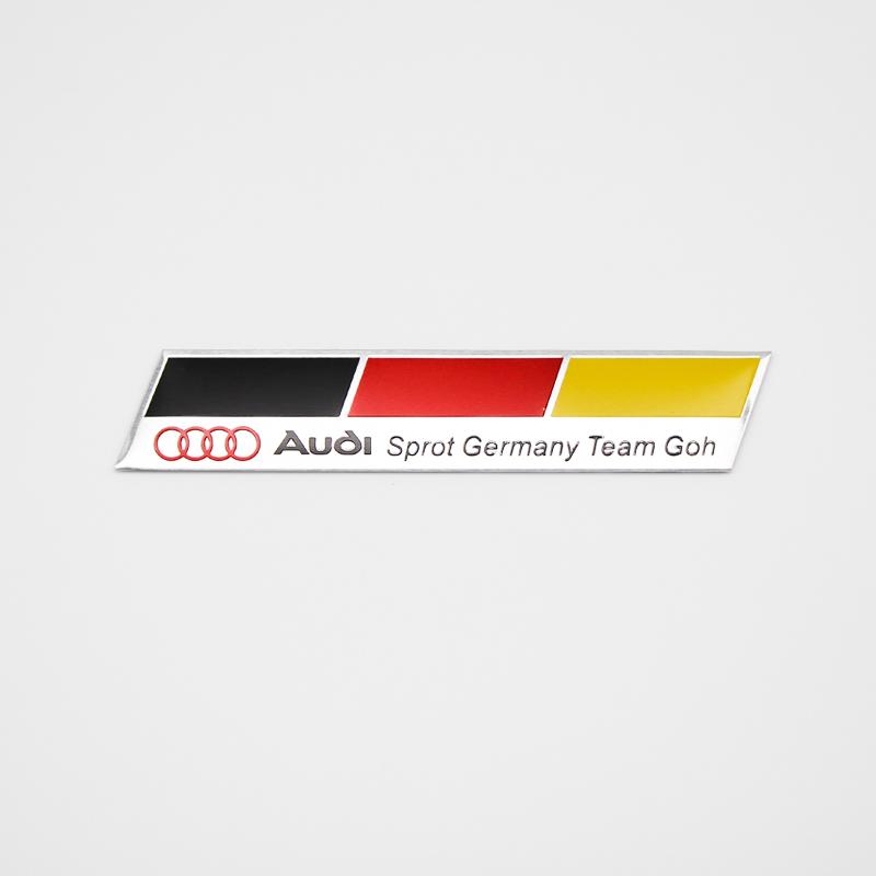 Solid Alloy Fender Boot Identity Armor Plate For tt Sline Sport 8V 8P A3 B9 B7 A4 A5 Q3 Q5 A6 Q7 8L Auto Tuning Accessory