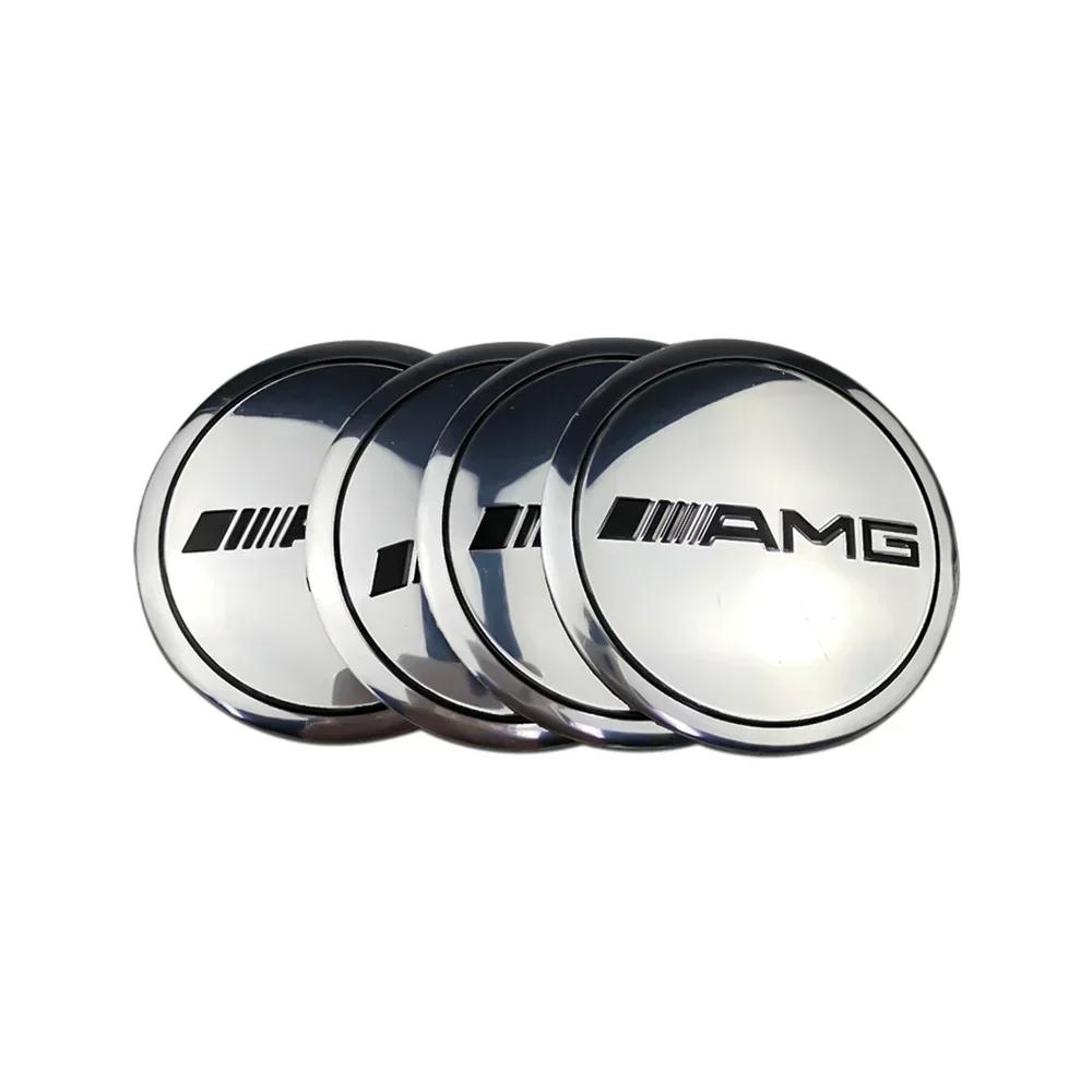 CSA1 75mm for Mercedes Benz Car Wheel Hub Rim Center Sticker W203 W204 W205 W209 W210 W211 W212 W176 W166 W163 W221 Auto Decoration