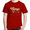 Summer Cotton Short Sleeve Tshirt Vintage 1982 Be Born Birthday Gift Tshirt Graphic T Shirts High Quality Unisexs Clothes
