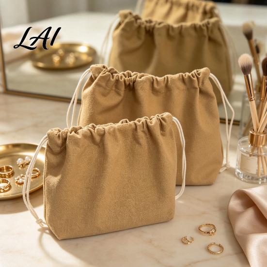 Outdoor Travel Carrying Bag Canvas Drawstring Storage Bag Heavy Duty Reusable Organizing Wear Resistant Utility Pouch Dust-proof Durable Container