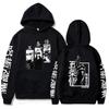 Anime Print Hoodie Jujutsu Kaisen Mens Harajuku Style Sweatshirt Casual Long Sleeve Pullover