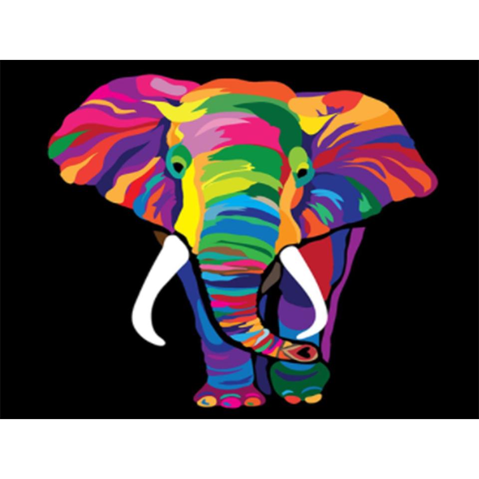 DIY 5D Diamond Painting Animal Lion Cat Monkey Cross Stitch Kit Diamond Embroidery Mosaic Art Picture Rhinestone Decoration Gift