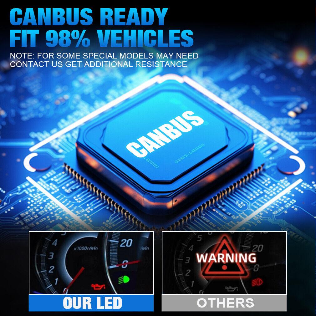 2Pcs 30000LM H7 LED Headlight Kit Mini Bulbs 70W CSP for Car Headlamp Auto Fog Lamps Canbus H7 Led Turbo Automobile 6000K 12V