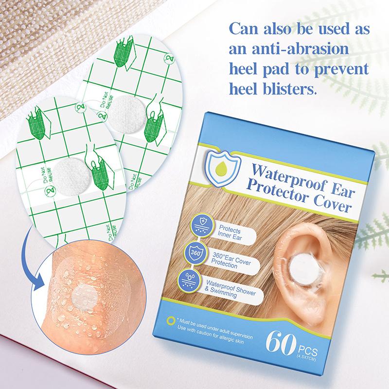 Водонепроницаемый протектор для ушей для детского душа, плавания, защиты ушей, наклейка, инструмент для купания, душа, аксессуаров для купания