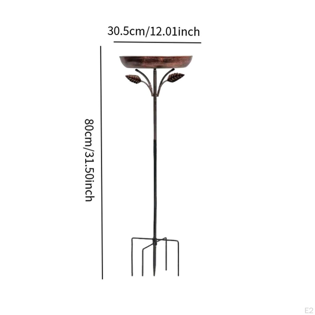 Металлическая кормушка для птиц, многофункциональная подставка, легко собирается, садовые принадлежности, отдельно стоящая