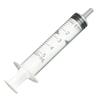10 Pcs Disposable Plastic 5ml Injector Syringe No Needle for Lab Nutrient Measuring Small Pet Food Feeder (Without needle)