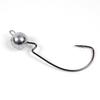 20 шт., 3,5 г, 5 г, 7 г, утяжеленные крючки-червяки, рыболовные крючки с шаровой головкой для ловли окуня, рыболовные снасти для терминала