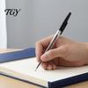 School And Office Stationery 10PCS Ballpoint Pens, 1.0mm Conical Tip Anti Leakage Gel Document Signing Pens Comfortable Grip Smooth Writing