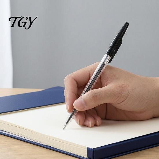 School And Office Stationery 10PCS Ballpoint Pens, 1.0mm Conical Tip Anti Leakage Gel Document Signing Pens Comfortable Grip Smooth Writing