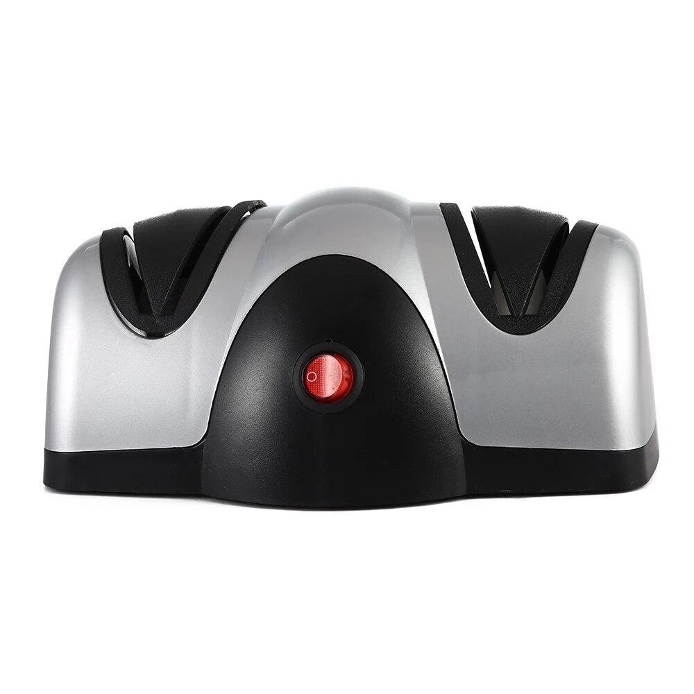 Электрическая точилка для ножей Профессиональная точилка для кухонных ножей 2-ступенчатая точилка для кухонных ножей для ножей Ножницы Отвертки