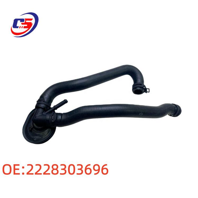 Mercedes Compatible Rubber & Plastic Assembly Hose: Ventilation, Air, Exhaust, Coolant (Part Number 2228303696)