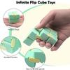 Magic Puzzle Cube Anti Stress Relief Toys For Adults Infinite Flip Funny Cube Sensory Toys For Children Special Needs Xmas Gifts