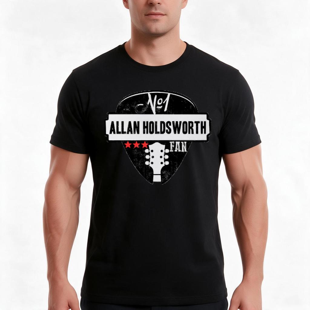 Allan Holdsworth Band Tshirt Summer Casual Cotton Tee Oversized Streetwear Tops Vintage Graphic Print Unisex Men Women