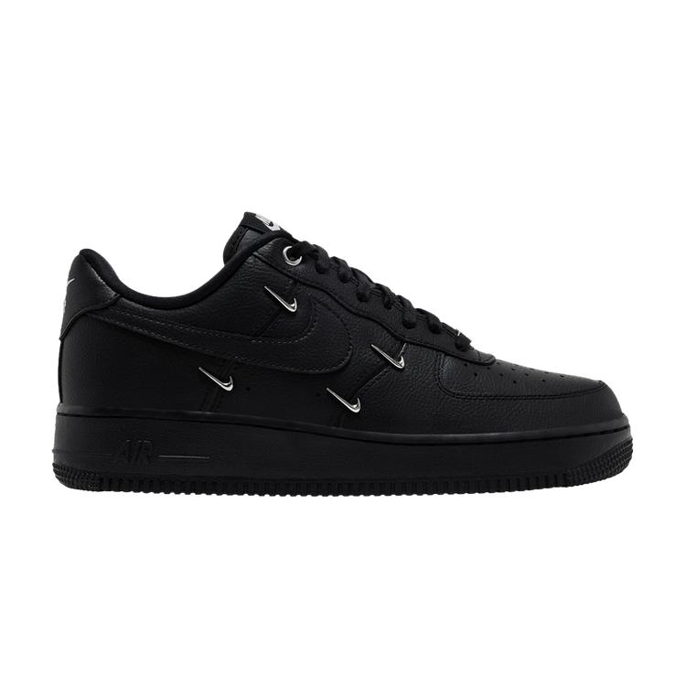Nike Air Force 1 Low '07 LX Черный Серебристый Мини Свуш (Женский)