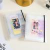 A5 Kpop Photocard Holder Binding Photo Cards Holder In Polaroid Album Book 3 Inches Heart Photo Card School Stationery Binder
