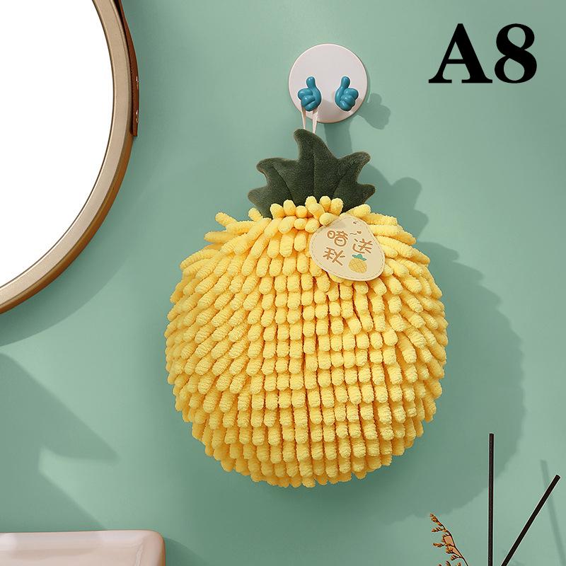 Полотенца для рук из шенилла, протирание, полотенце для рук, мяч с петлями для подвешивания, для кухни, ванной, быстросохнущий, мягкий, впитывающий, из микрофибры, гандбол