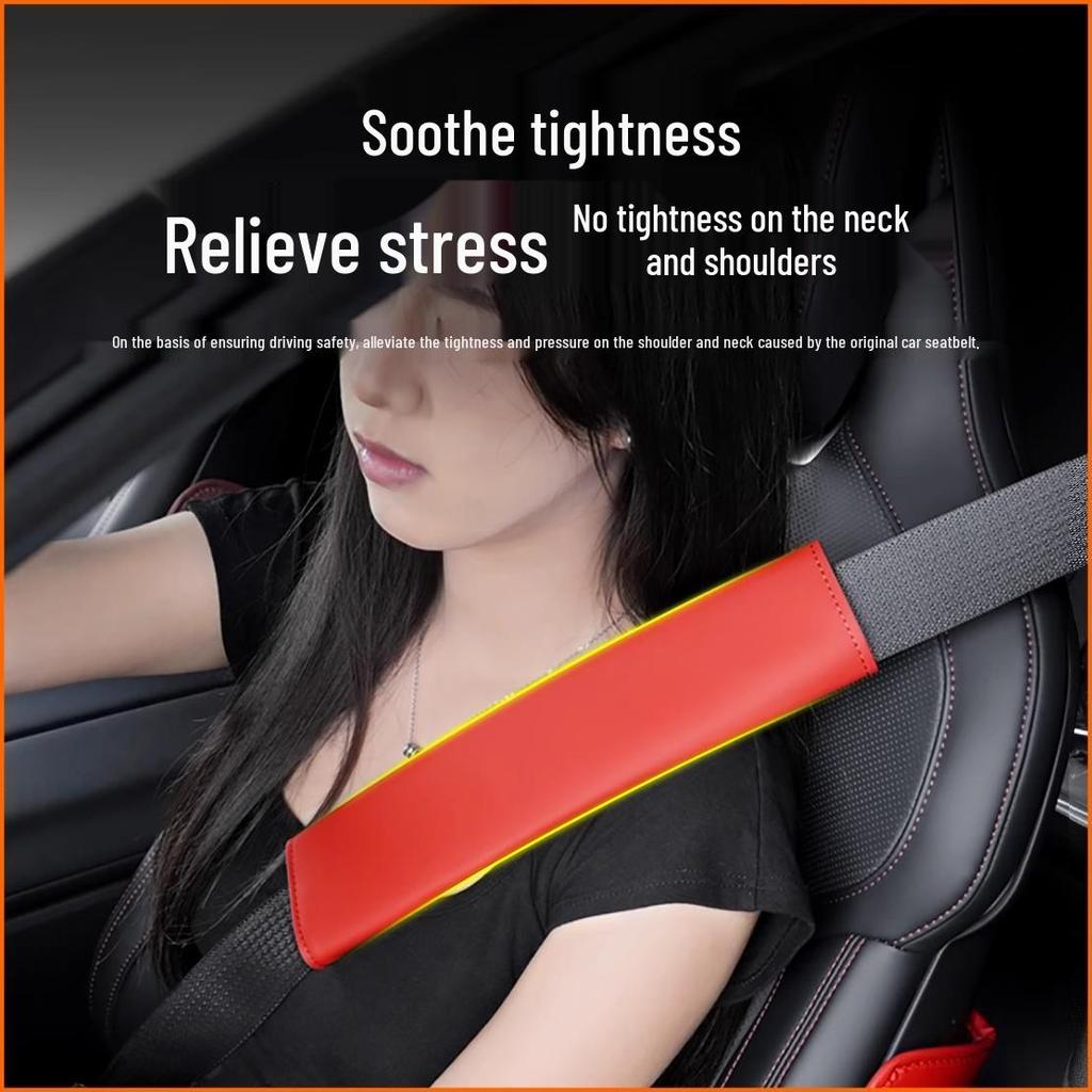 Накладки на ремень безопасности (плечевые) Xiaomi SU7 для водителя и пассажира - Аксессуары для интерьера автомобиля