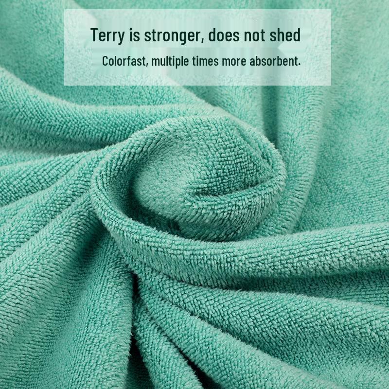 Пляжное полотенце из микрофибры с мультяшным кроликом - Впитывающее, Мягкое, Без ворса для взрослых