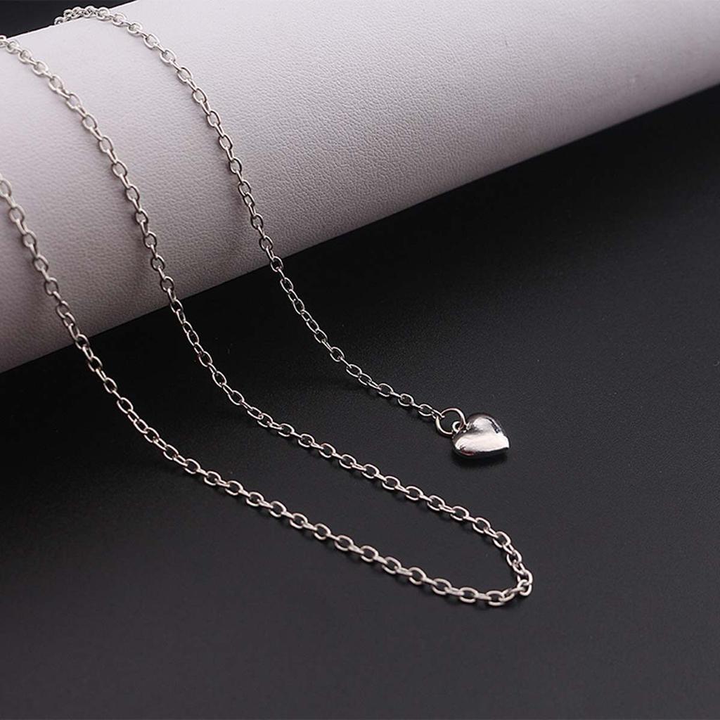 Heart Stethoscope Pendant Necklace for Women Alloy Jewelry Elegant Fashion Accessory Gift for Girlfriend Wife Mom Valentine